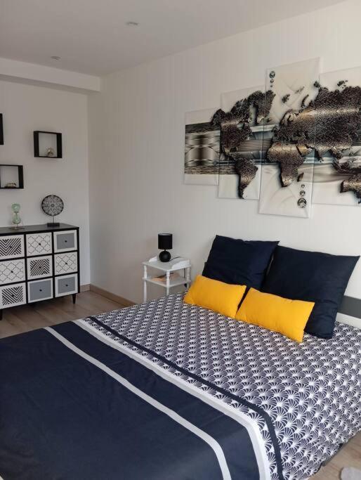 Appartement Cosy Avec Jardin Vaux-Sur-Seine Extérieur photo